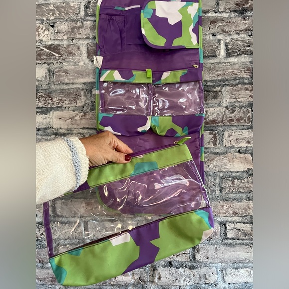 Travel/makeup/curling iron travel bag. Holds so much and very compact to pack - Picture 3 of 8